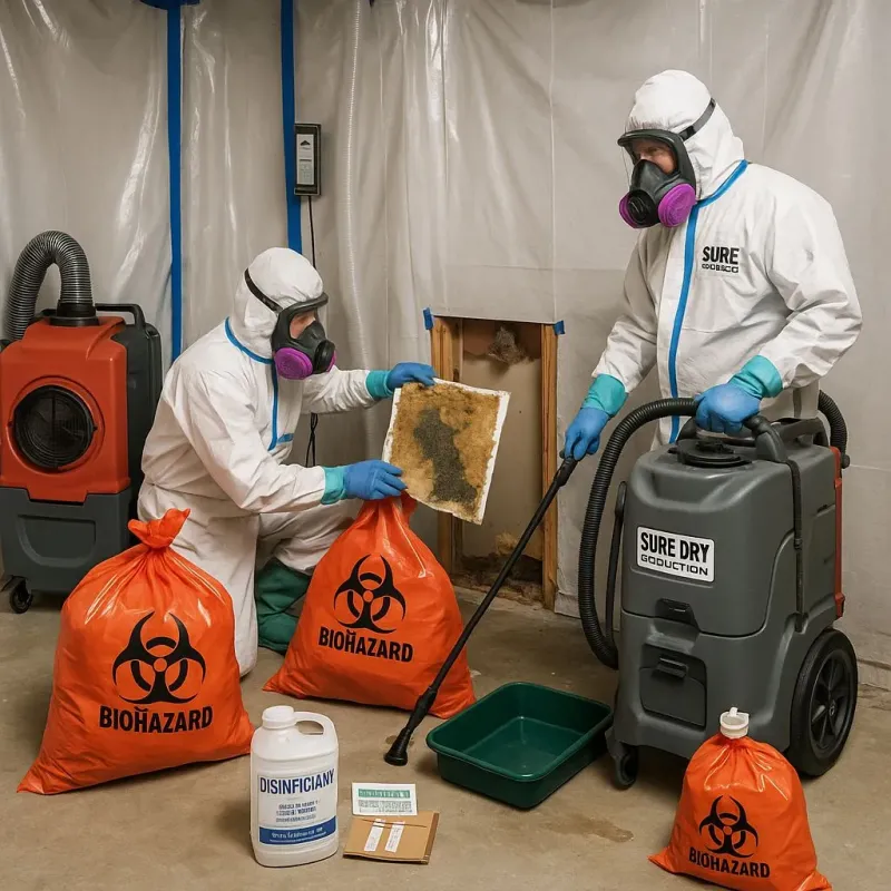 Contaminated Water Handling Protocols process in Barrington Hills, IL